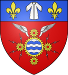 Blason ville fr Argenteuil (Val-d'Oise)